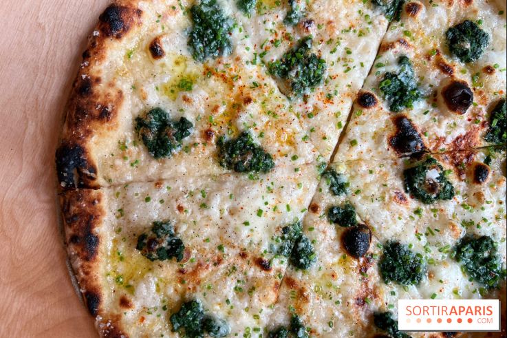 Oobatz - Pizza épinards ail