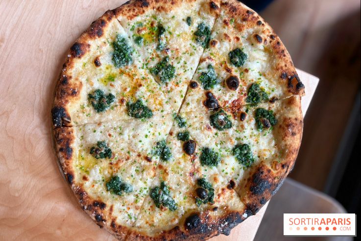 Oobatz - Pizza épinards ail