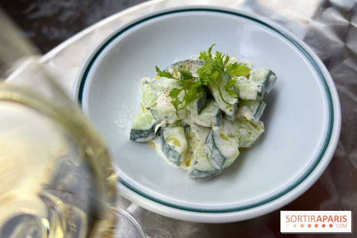 Le Cornichon - Concombre à la crème