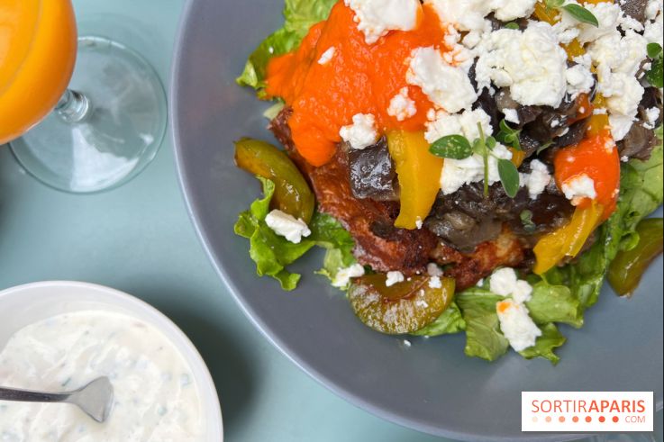 Café Mirabelle - Pain perdu légumes