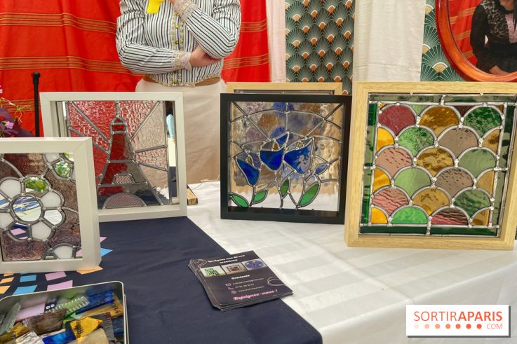 Paris vaut bien une fête - vitrail