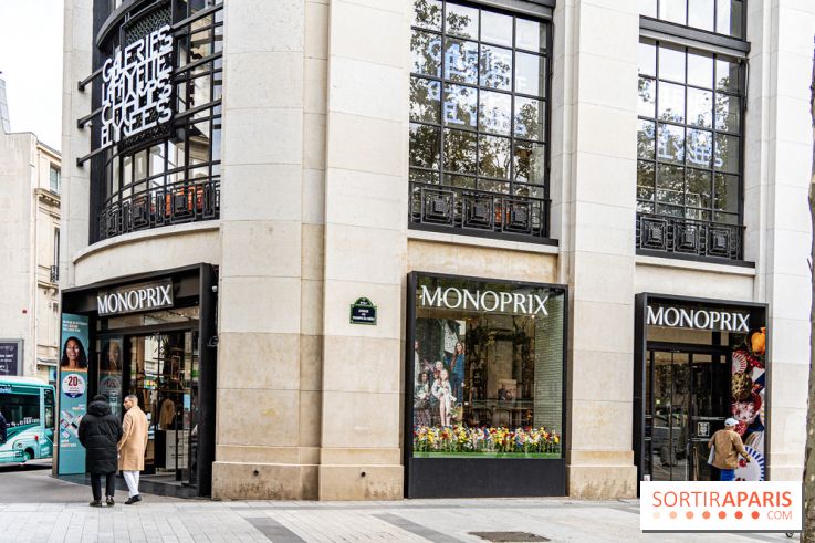 Le coffre fort historique du Monoprix des Champs-Elysées