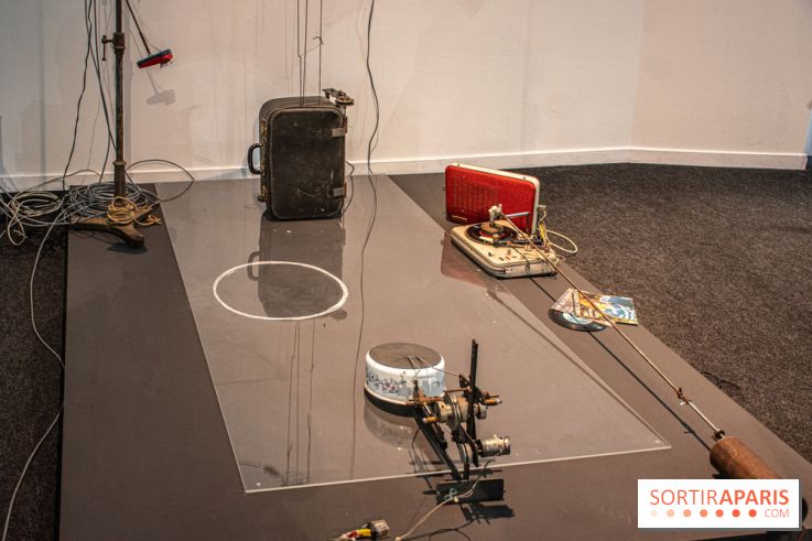 Exposition L'Electromécanomaniaque de Gilbert Peyre à la Halle Saint Pierre