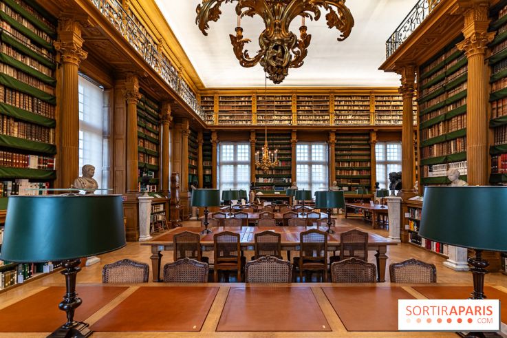 La bibliothèque Mazarine à l'Institut de France - les photos