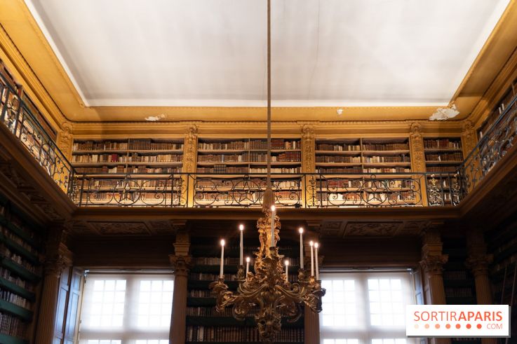 La bibliothèque Mazarine à l'Institut de France - les photos