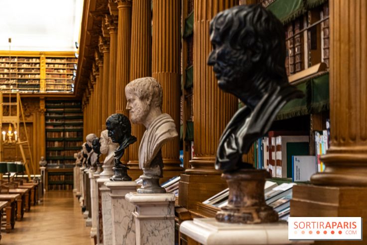 La bibliothèque Mazarine à l'Institut de France - les photos