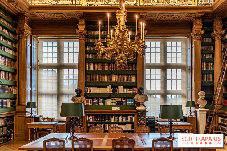 La bibliothèque Mazarine à l'Institut de France - les photos