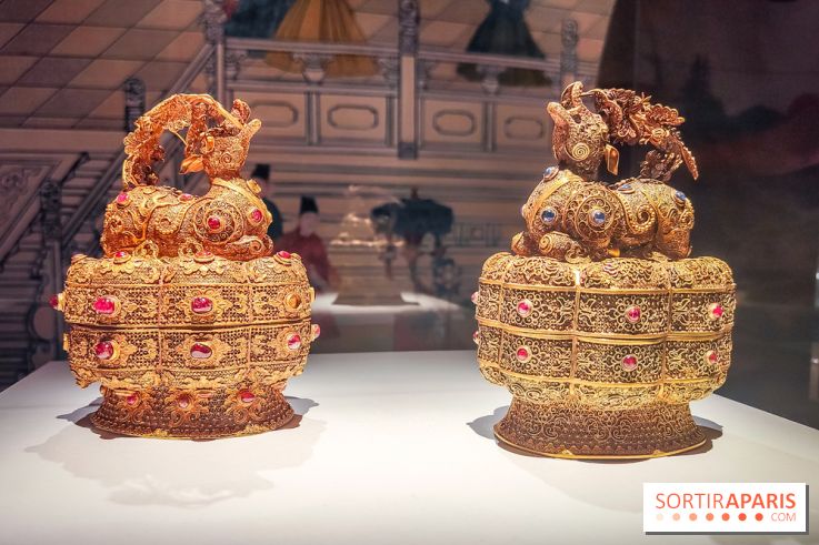 L'or des Ming, l'exposition luxueuse du musée Guimet se dévoile  - IMG20240917172741