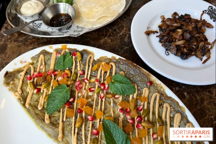 Faubourg Daimant - Carpaccio d'aubergines brûlées