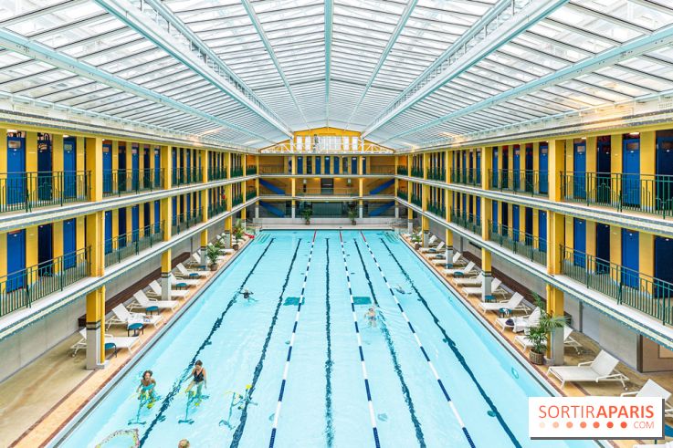 Les cabines de 70 artistes street-art à Molitor, 2e édition internationale - photos -  piscine entière