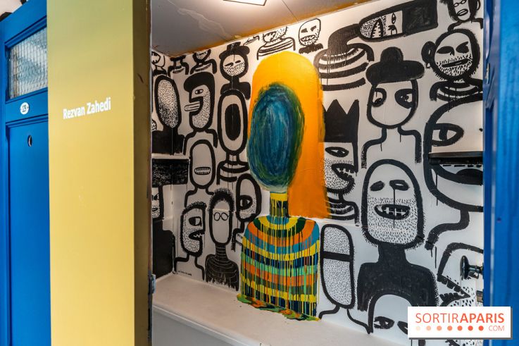 Les cabines de 70 artistes street-art à Molitor, 2e édition internationale - photos