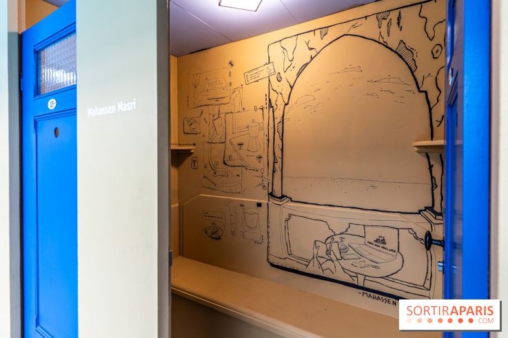 Les cabines de 70 artistes street-art à Molitor, 2e édition internationale - photos -  A7C2673