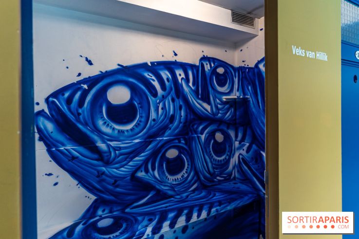 Les cabines de 70 artistes street-art à Molitor, 2e édition internationale - photos -  A7C2686