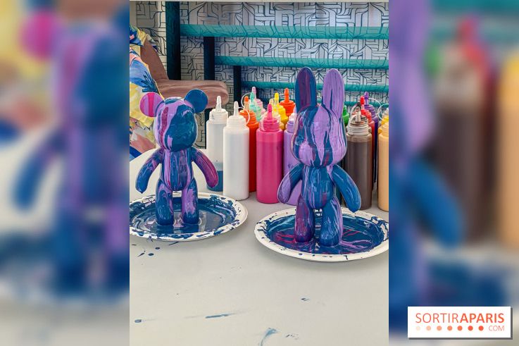 Ateliers de Paint Pouring à la galerie Goldshteyn-Saatort, à deux pas du Louvre - IMG 8441