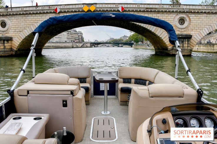 Une croisière privée en amoureux sur la Seine