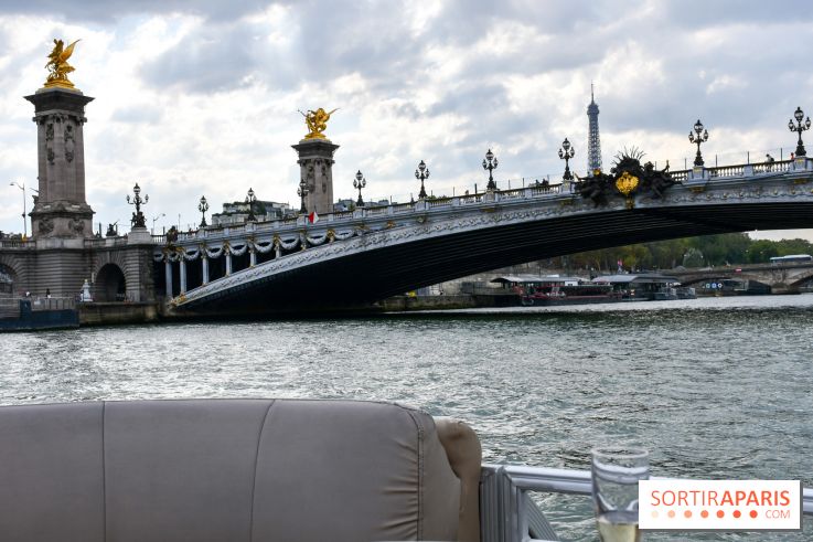 Une croisière privée en amoureux sur la Seine