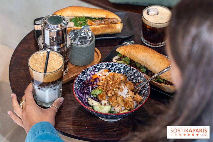 Phin Mi, le coffee shop vietnamien et banh mi Paris 5e -  A7C1775