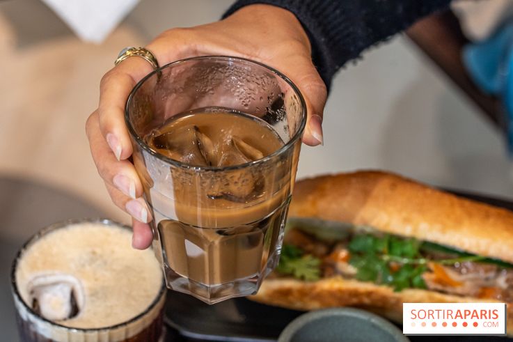 Phin Mi, le coffee shop vietnamien et banh mi Paris 5e -  ca phe sửa da