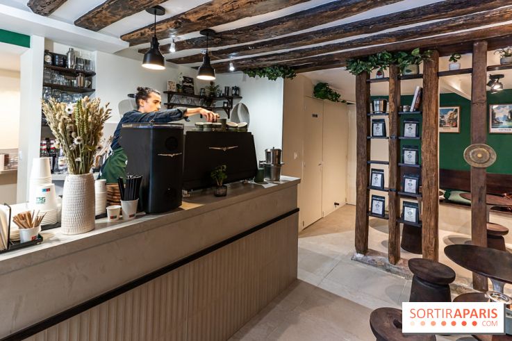 Phin Mi, le coffee shop vietnamien et banh mi Paris 5e -  salle