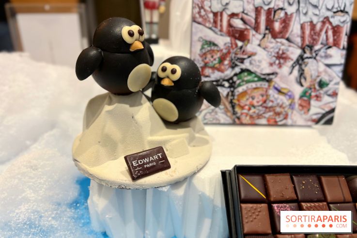 Chocolats de Noël et calendrier de l'Avent 2024 d'Edwart Chocolatier