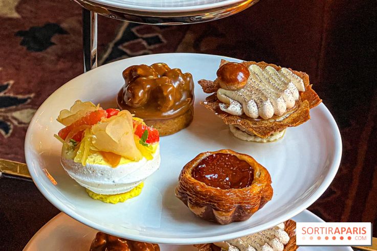 L'élégant Tea Time du Saint James Paris, à savourer dans l'écrin feutré de sa bibliothèque - image00020