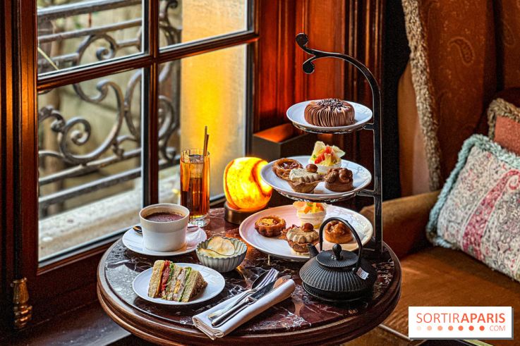 L'élégant Tea Time du Saint James Paris, à savourer dans l'écrin feutré de sa bibliothèque - image00033
