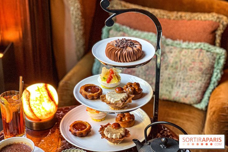 L'élégant Tea Time du Saint James Paris, à savourer dans l'écrin feutré de sa bibliothèque - image00049