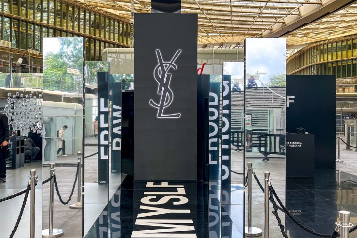Yves Saint Laurent Beauty pop up Libre