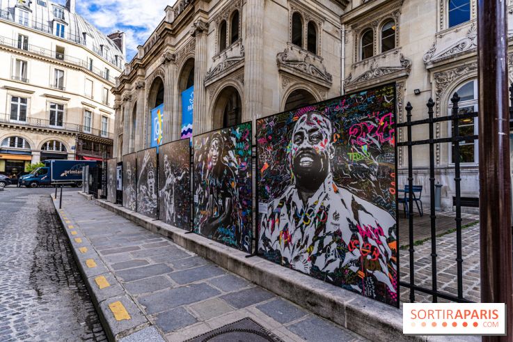 Les visages des Jeux, l'exposition street-art gratuite de Jo Di Bona à Paris