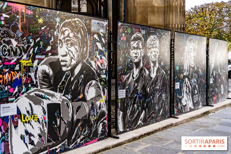 Les visages des Jeux, l'exposition street-art gratuite de Jo Di Bona à Paris