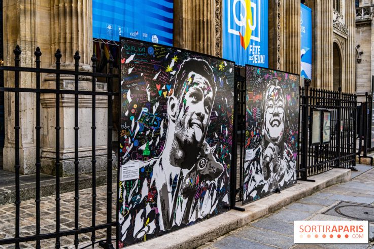 Les visages des Jeux, l'exposition street-art gratuite de Jo Di Bona à Paris