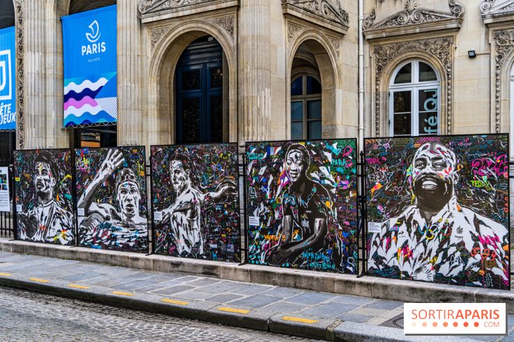 Les visages des Jeux, l'exposition street-art gratuite de Jo Di Bona à Paris
