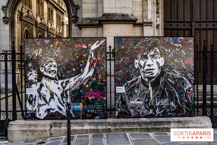 Les visages des Jeux, l'exposition street-art gratuite de Jo Di Bona à Paris