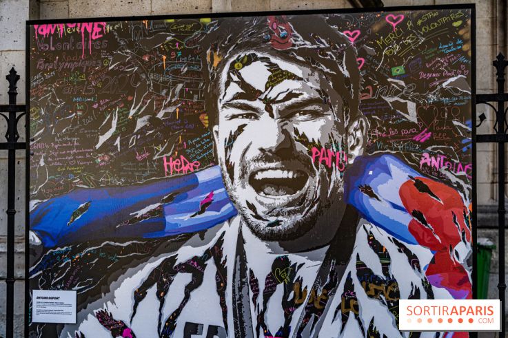 Les visages des Jeux, l'exposition street-art gratuite de Jo Di Bona à Paris