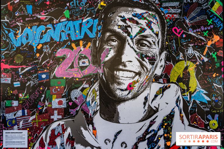 Les visages des Jeux, l'exposition street-art gratuite de Jo Di Bona à Paris