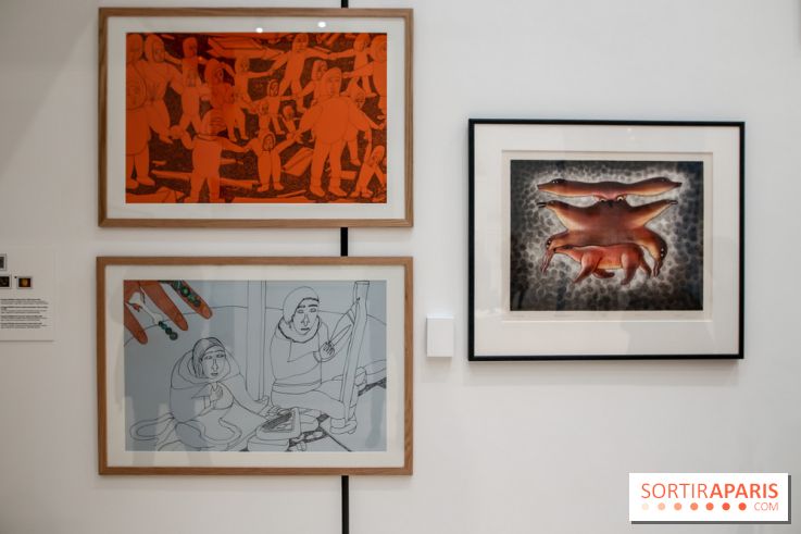 Exposition sur l'art inuit au Centre culturel canadien, nos photos