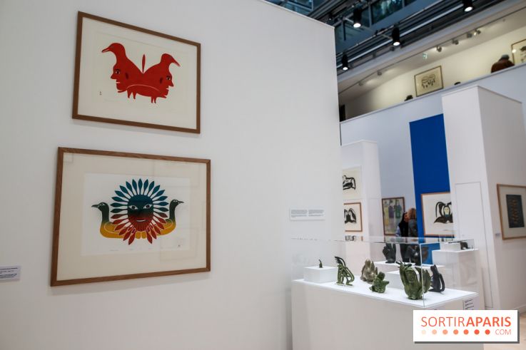 Exposition sur l'art inuit au Centre culturel canadien, nos photos