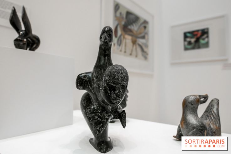 Exposition sur l'art inuit au Centre culturel canadien, nos photos