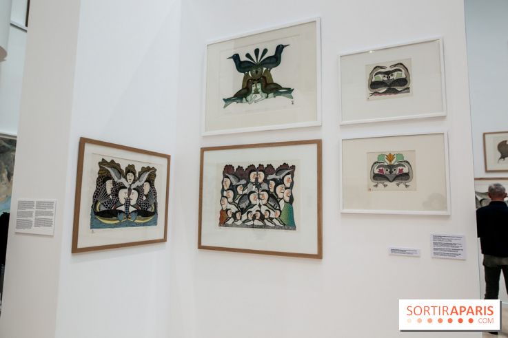 Exposition sur l'art inuit au Centre culturel canadien, nos photos