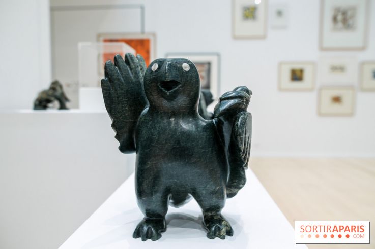 Exposition sur l'art inuit au Centre culturel canadien, nos photos