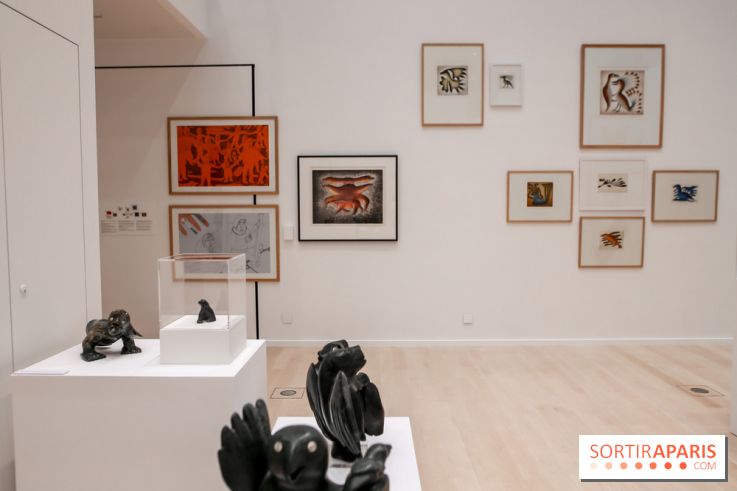 Exposition sur l'art inuit au Centre culturel canadien, nos photos