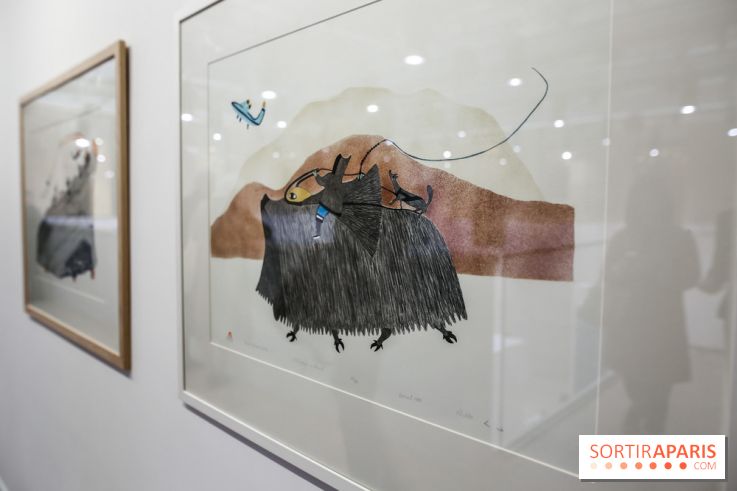Exposition sur l'art inuit au Centre culturel canadien, nos photos