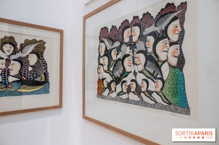Exposition sur l'art inuit au Centre culturel canadien, nos photos