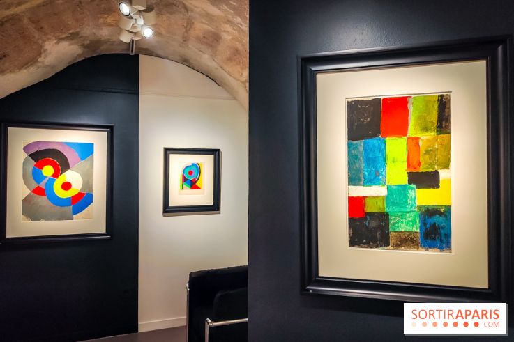 Sonia Delaunay : la double exposition gratuite à la galerie Roger-Viollet et à la galerie Zlotowski - IMG20241002182948