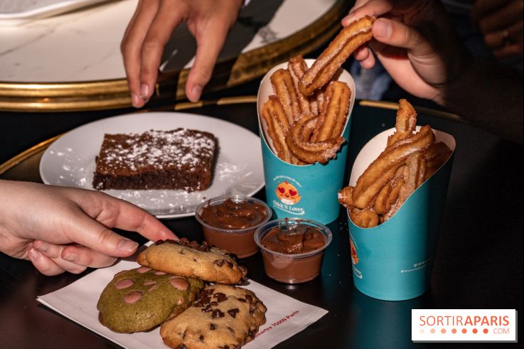 Chick’n Lover, le resto de poulet frit maison Paris 9e -  dessert - cookie - churros