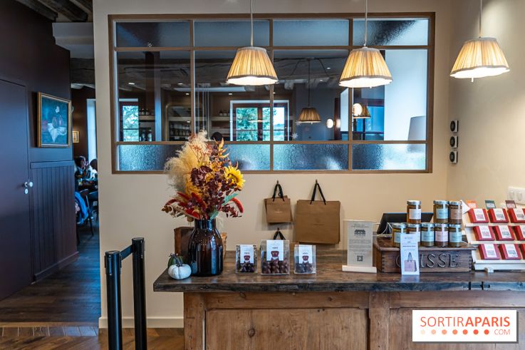 La chocolaterie et salon de thé Jardin Sucré à Dampierre - 78
