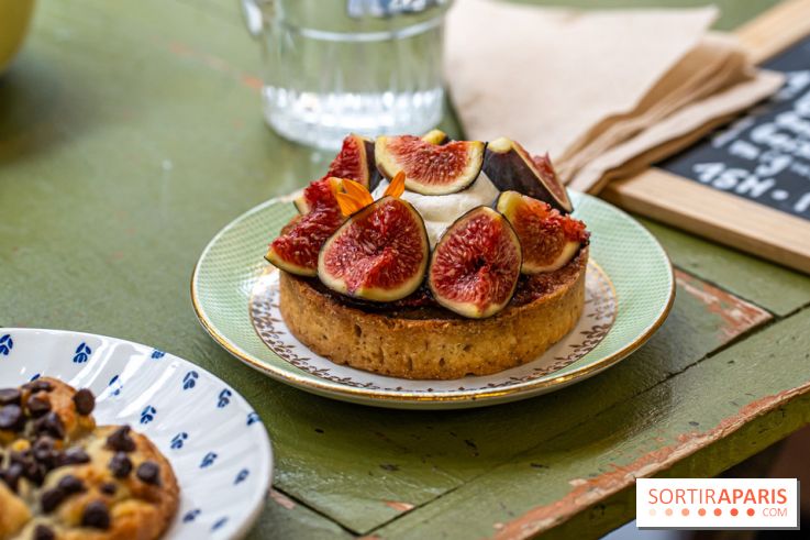 Emma Duvéré, le café - pâtisserie Paris 11 - tarte aux figues