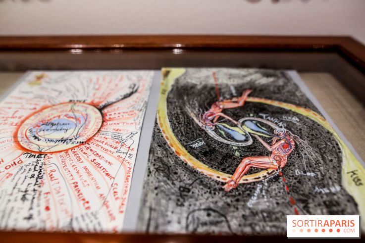 Ylva Snöfrid, exposition Cosmos et Vanitas à l'Institut suédois, nos photos