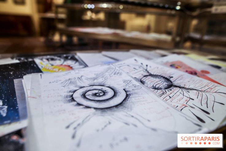 Ylva Snöfrid, exposition Cosmos et Vanitas à l'Institut suédois, nos photos