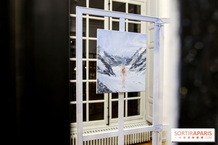 Ylva Snöfrid, exposition Cosmos et Vanitas à l'Institut suédois, nos photos - IMG 6407